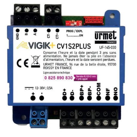 Centrale 1 porte Vigik+ Urmet - Pour site Bibus