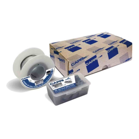 Mini kit 30 verrous de blocage + 50m de câble Ø1.5mm KwikPakTM Capri
