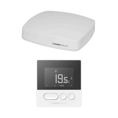 Thermostat connecté Pure + Box maison connectée Premium Home Pilot