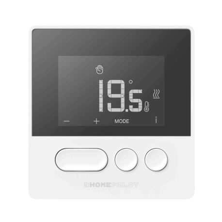 Thermostat connecté Pure Home Pilot - 868,7 MHz - IP30 - Blanc - Avec récepteur
