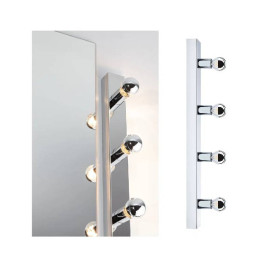 Eclairage miroir Regula II Paulmann - E14 - 4x40W - Dimmable - Chrome