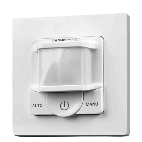 Détecteur de mouvement connecté Home Pilot - 434,5 MHz - Blanc