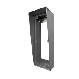 Boitier visière Urmet - Pour plaque à défilement vidéo série D83 H.430mm - Inox