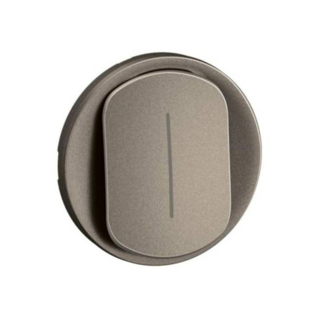 Enjoliveur pour permutateur lumineux Céliane Legrand - Titanium