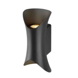 Applique LED extérieure Modela SLV - Up&Down - 7.5W - 2700K - IP65 - Noir
