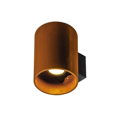 Applique LED extérieure Rusty SLV - Ronde - Up&Down - 14W - 3000/4000K - IP65 - Rouille
