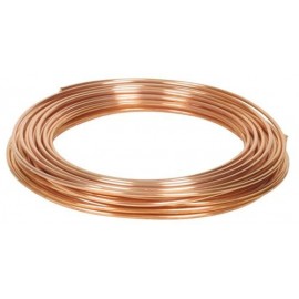 Tube cuivre recuit pour chauffage et eau chaude sanitaire 12/14 couronne de 50m