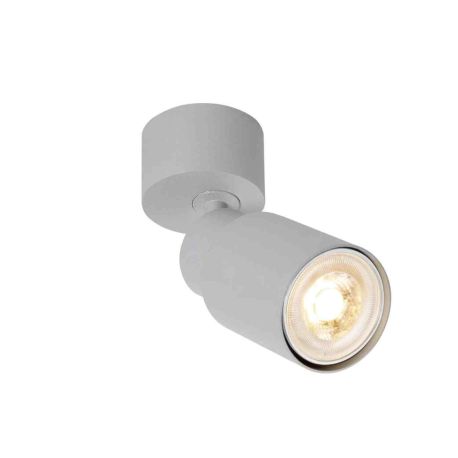 Spot orientable 1 point lumineux Tube Puri 2.0 SLV - Mur ou plafond - GU10 - 6W max - IP20 - Gris