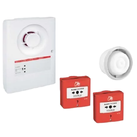 Kit alarme incendie - Type 4 - sur Secteur