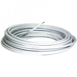Tube cuivre pré-gainé pour chauffage et eau chaude sanitaire 10/12 couronne de 25 mètres