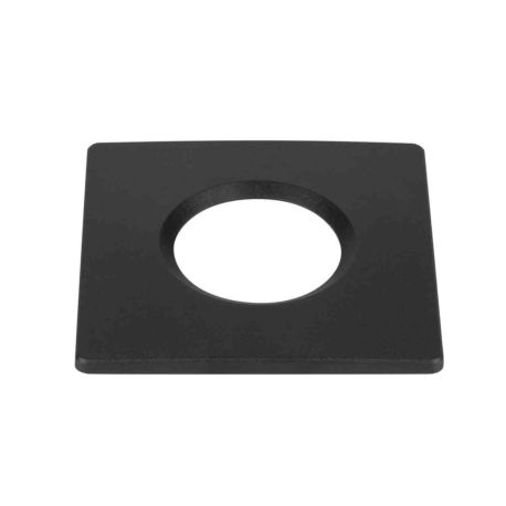 Collerette carrée pour Universal Downlight SLV - PC - 88x88mm - Noir