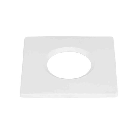 Collerette carrée pour Universal Downlight SLV - PC - 88x88mm - Blanc