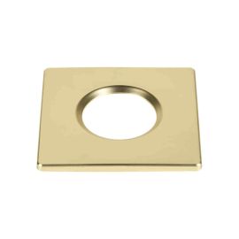 Collerette carrée pour Universal Downlight SLV - PC - 88x88mm - Or mat
