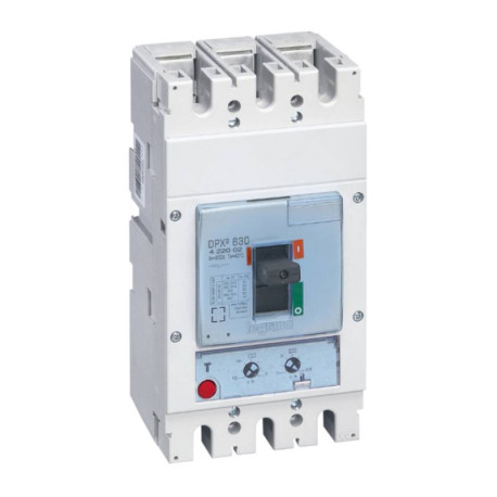 Disjoncteur DPXᶾ630 Legrand - 400A - 3P - 36KA 400V
