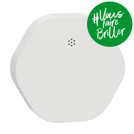 Détecteur de fuite d'eau connecté Wiser Schneider Electric - Sur batterie 2x3V