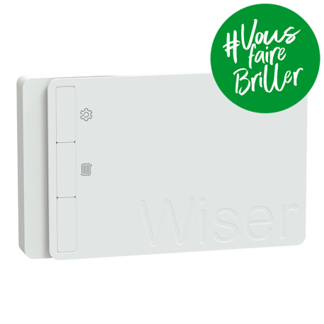 Passerelle Wifi 2ème génération avec actionneur de chaudière Wiser Schneider Electric - 1 canal - 220V intégré