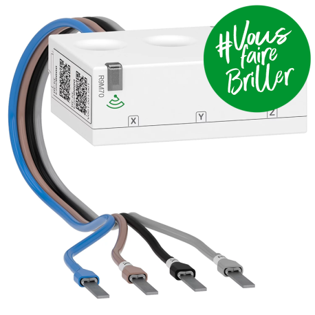 Capteur de mesure sans fil Wiser Energy PowerTag Schneider Electric - Triphasé