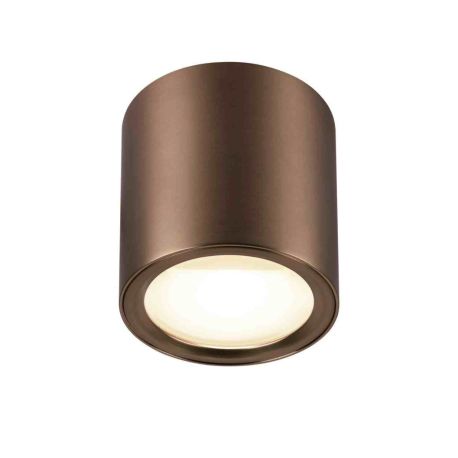 Plafonnier intérieur Oculus SLV - Rond - 2000/3000K - 11W - IP20 - Cuivre foncé - Dimmable