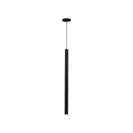 Suspension LED Helia 30 SLV - Patère plate - 7.5W - 3000K - IP20 - Noir