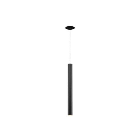 Suspension LED Helia 40 SLV - Patère plate - 9W - 3000K - IP20 - Noir
