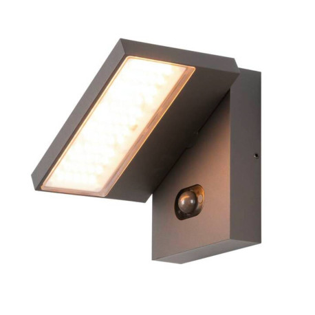 Applique murale extérieure Abribor SLV - Solaire/230V - 6.8W - 2700K - Anthracite