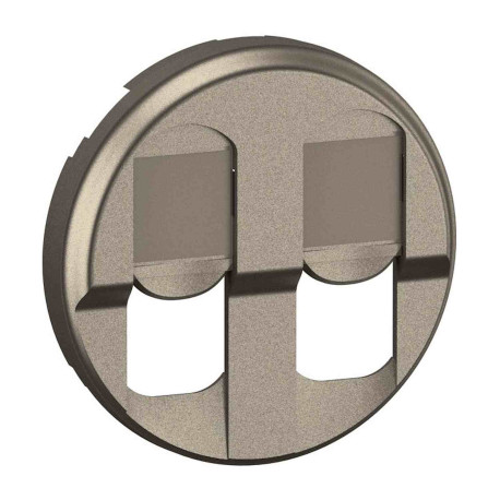 Enjoliveur pour prise RJ45 Céliane Legrand - Titanium