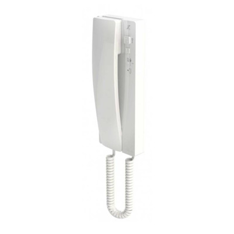 Combiné audio Epure LED Boucle T Tonna - N 2 fils - Blanc