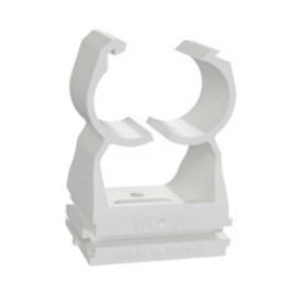 Boîte de 100 colliers fixation Clipea Ram - Ø16-20mm - Blanc
