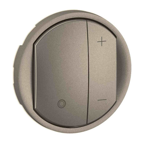 Enjoliveur pour variateur ballasts 1-10V avec neutre Céliane Legrand - Titanium