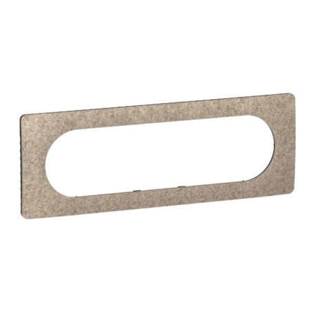 Plaque de finition Céliane Legrand - 6/8 modules - Feutre