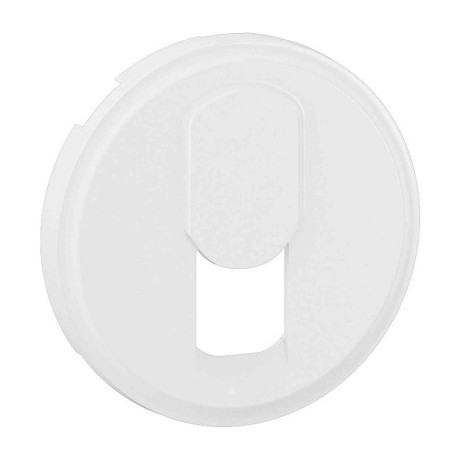 Enjoliveur pour prise simple RJ45 Céliane Legrand - Blanc antimicrobien