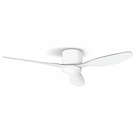 Ventilateur de plafond Eole Arlux - Réversible - 18W - 3000-4000-6500K - Blanc