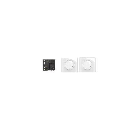 Kit commande éclairage connectable prêt-à-poser Céliane Legrand - Avec micromodule + 2 commandes sans fil - IP41 - Blanc