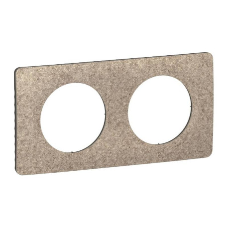 Plaque de finition Céliane Legrand - 2 postes - Feutre
