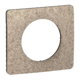 Plaque de finition Céliane Legrand - 1 poste - Feutre