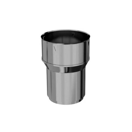 Raccord poêle TEN - Inox - Ø180 - 200/206
