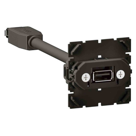 Prise USB 2.0 DATA Femelle Céliane Legrand - Type A - Préconnectorisée - Mécanisme seul