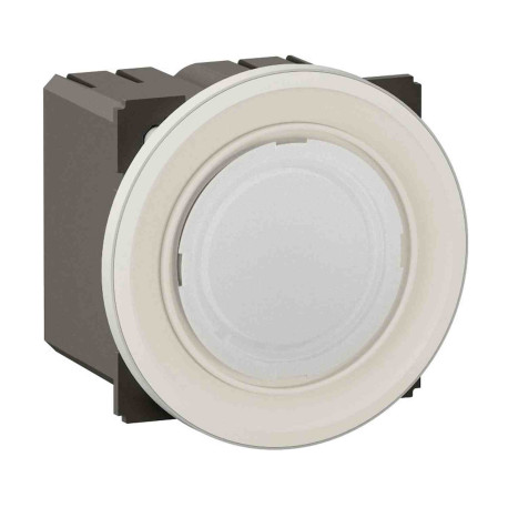Voyant LED de balisage autonome Céliane - 2W - 230V - IP20 - Gris/ Opale