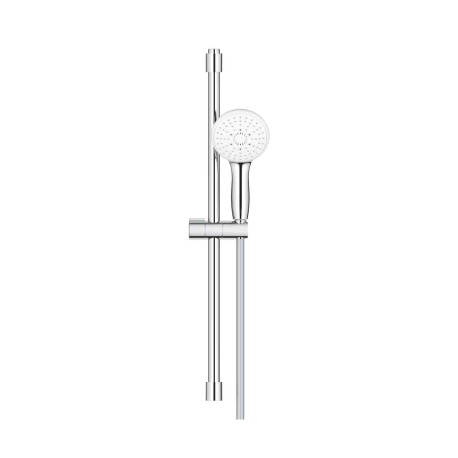 Ensemble de douche complet - Tempesta 110 Grohe - 3 jets - Avec barre - Chromé