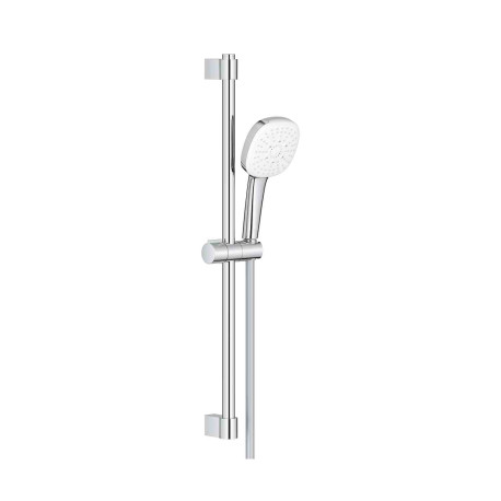 Ensemble de douche complet - Tempesta Cube 110 Grohe - 3 jets - Avec barre - Chromé