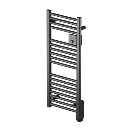 Sèche-serviettes connecté Ezybain Nativ Intuis - Étroit - 300 W - Sans soufflerie - Noir satin