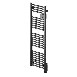 Sèche-serviettes connecté Ezybain Nativ Intuis - Étroit - 500 W - Sans soufflerie - Noir satin