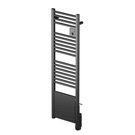 Sèche-serviettes connecté Ezybain Nativ Boost Intuis - Étroit - 500+1000 W - Avec soufflerie - Noir satin