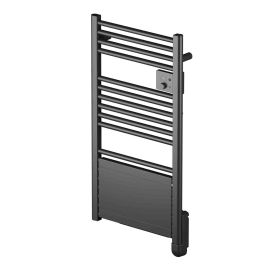 Sèche-serviettes connecté Ezybain Nativ Boost Intuis - 500+1000 W - Avec soufflerie - Noir satin