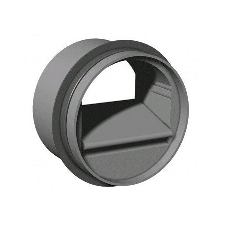 Régulateur de débit avec manchette - Diamètre 125mm - Débit d'air 60m3/h