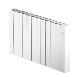 Radiateur à inertie fluide Axino 3EO Intuis - Programmable - 2000 W - Horizontal - Blanc