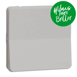 Permutateur à connexion automatique IP55 IK08 - Composable - Blanc - Mureva Styl