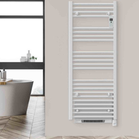 Sèche-serviettes soufflant Eftair EcoSens Neomitis -1000+1000 W - Blanc - Connectable