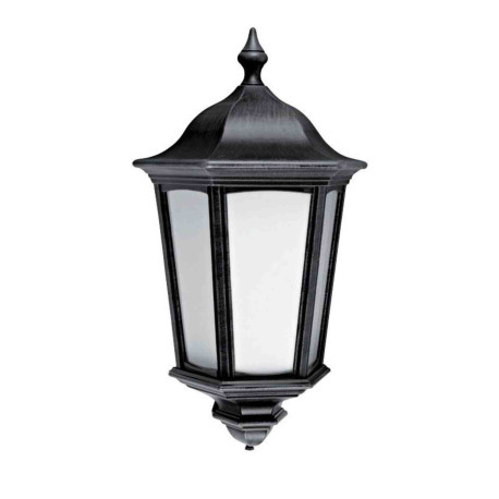 Applique LED extérieure LIZIO Aric - 13W - 2700K - IP44 - Noire