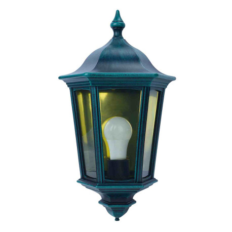 Applique extérieure LIZIO - Aric - E27 - 100W - sans ampoule - Vert antique
